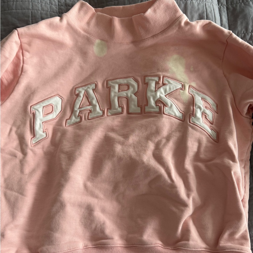 Pink Parke Mock Turtleneck